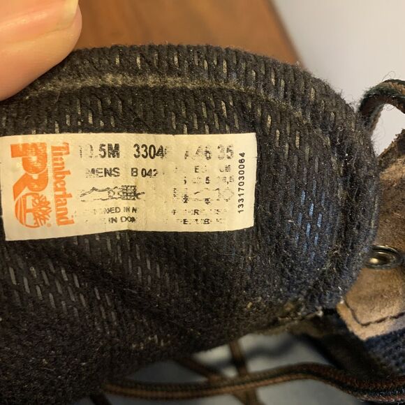 Timberland PRO 24/7 Boots Men's Size 10.5 W Brown Pit Boss Soft Toe 6" Ankle - Picture 5 of 8